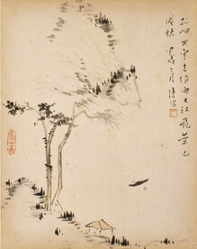  水墨画  
