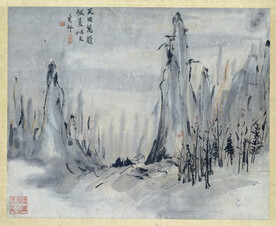 山水画  