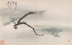 水墨画  