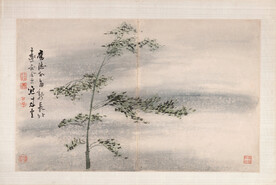 水墨画  