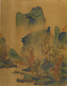 山水画  