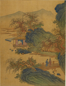 山水画  