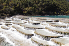 丽江蓝月谷美景