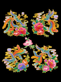  国潮凤凰海报设计图片