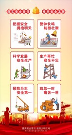 安全生产海报