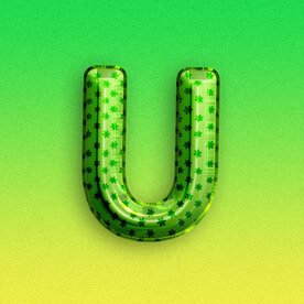 气球字体