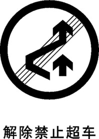 解除禁止超车