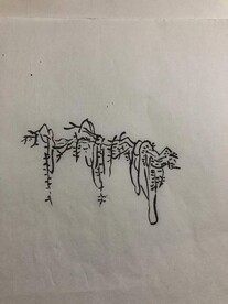 手绘 藤