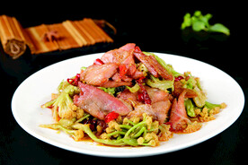 干花菜炒腊肉