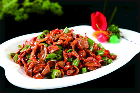 泰椒炒鸡杂