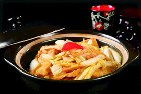 娃娃菜煎豆腐