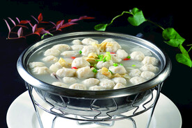 外婆煮鱼丸