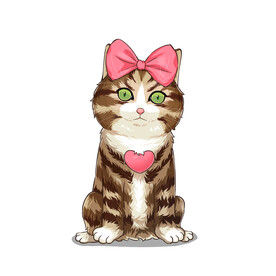 猫              