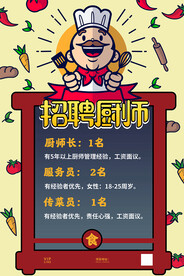 招聘厨师