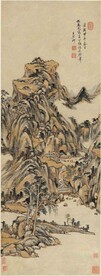 山水画  