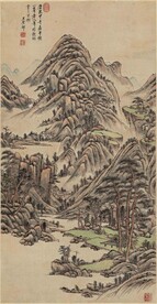 山水画  