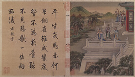 宫廷画  