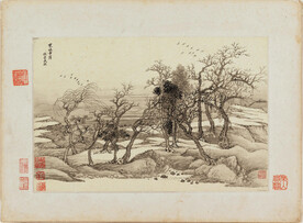 山水画  