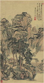 山水画  