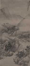 山水画  