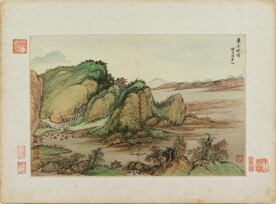 山水画  