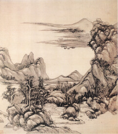 水墨画  