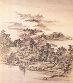 水墨画  