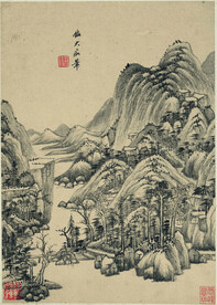 水墨画  
