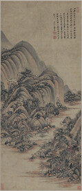 山水画  