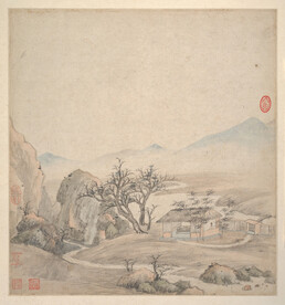 山水画  