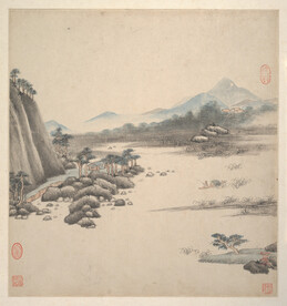 山水画  