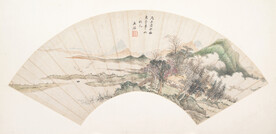 山水画  