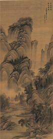 山水画  