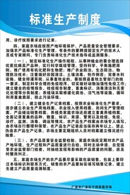 农场标准生产制度标识设计