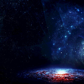  创意星空合成海报图片