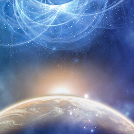 创意星空合成海报图片