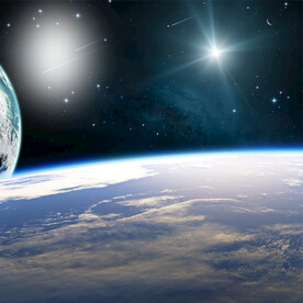 创意星空合成海报图片