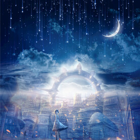  创意星空合成海报图片