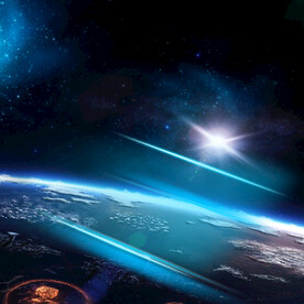  创意星空合成海报图片