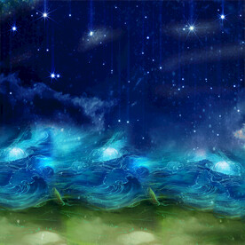  创意星空合成海报图片