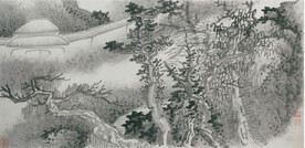  水墨画 