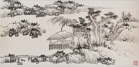 水墨画  