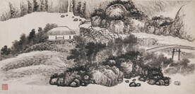 水墨画  