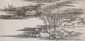 水墨画  