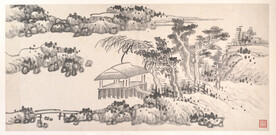 水墨画  