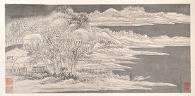 水墨画  