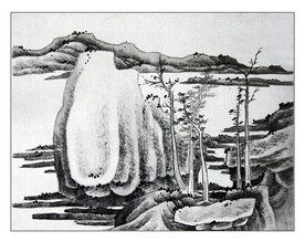 水墨画    