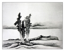水墨画 