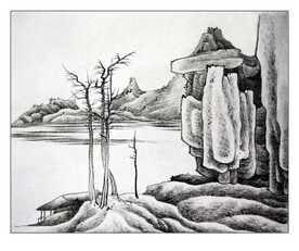 水墨画   