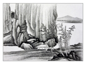 水墨画    